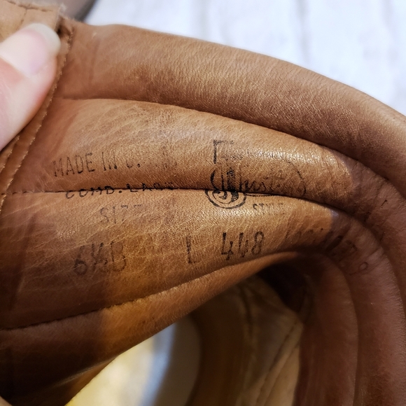 Justin Boots lace up boots size 6½ made in USA - Picture 12 of 15